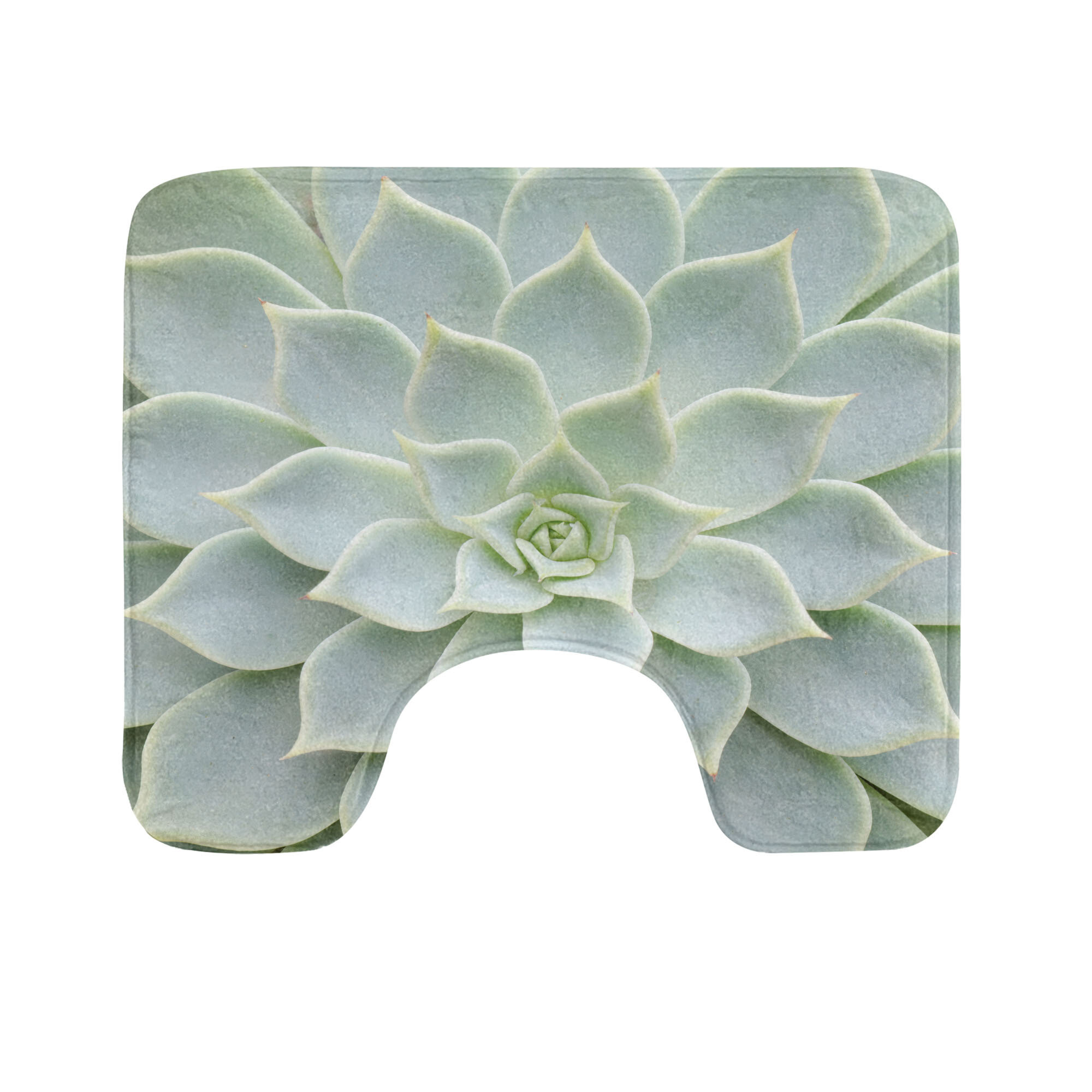 East Urban Home Desert Toilet Mat U-Shape Bathroom Rug 20" Sage Green ...